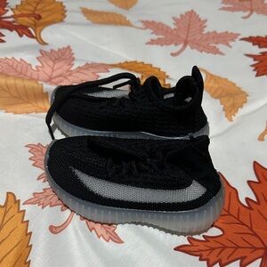 Kids Black and Gray Sneakers